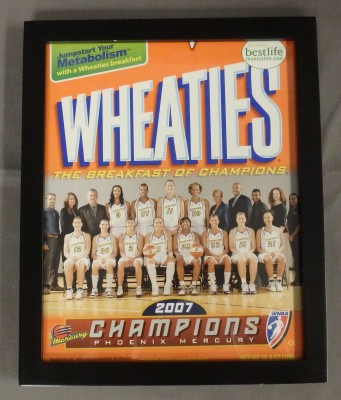 Wheaties Box (2007 WNBA Champions Phoenix Mercury)